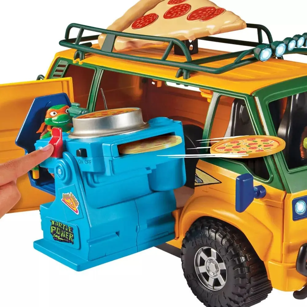 Teenage Mutant Ninja Turtles: Mutant Mayhem Fahrzeug Pizza Van 20 cm termékfotó