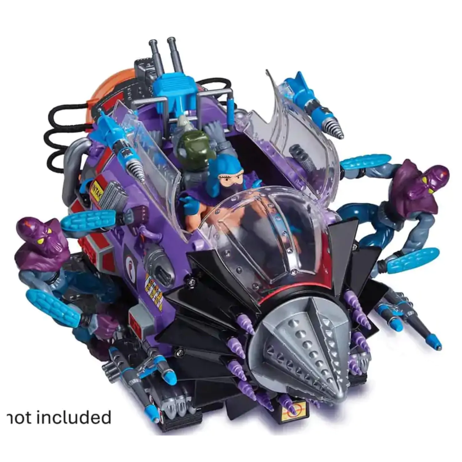 Teenage Mutant Ninja Turtles Fahrzeug Mutant Modul heo EU Exklusiv 25 cm Produktfoto