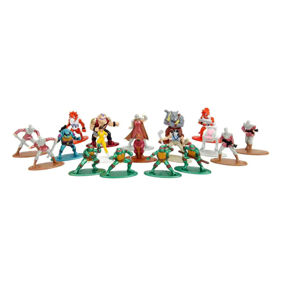 Teenage Mutant Ninja Turtles Nano Metalfigs Diecast Minifiguren 18-er Pack Wave 2 4 cm termékfotó