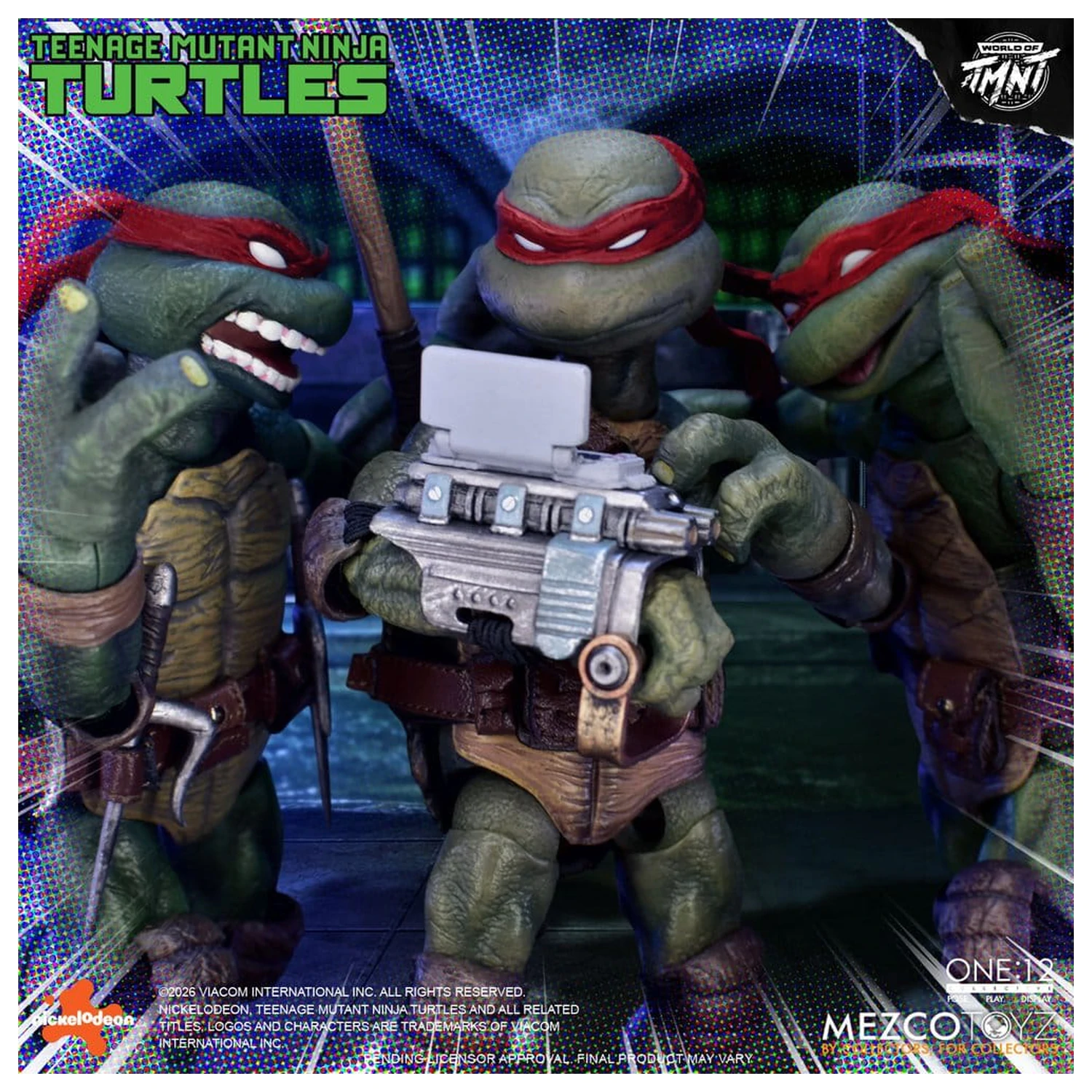 Teenage Mutant Ninja Turtles One:12 Collective Action Figuren 1/12 Boxed Set 17 cm Produktfoto
