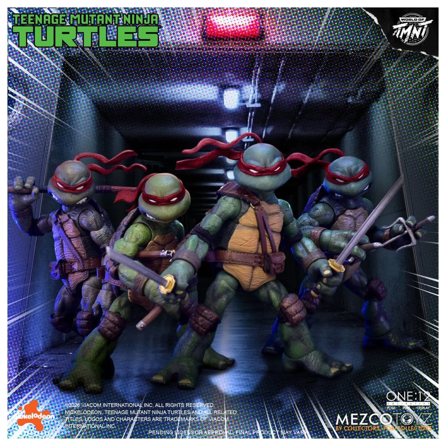 Teenage Mutant Ninja Turtles One:12 Collective Action Figuren 1/12 Boxed Set 17 cm Produktfoto