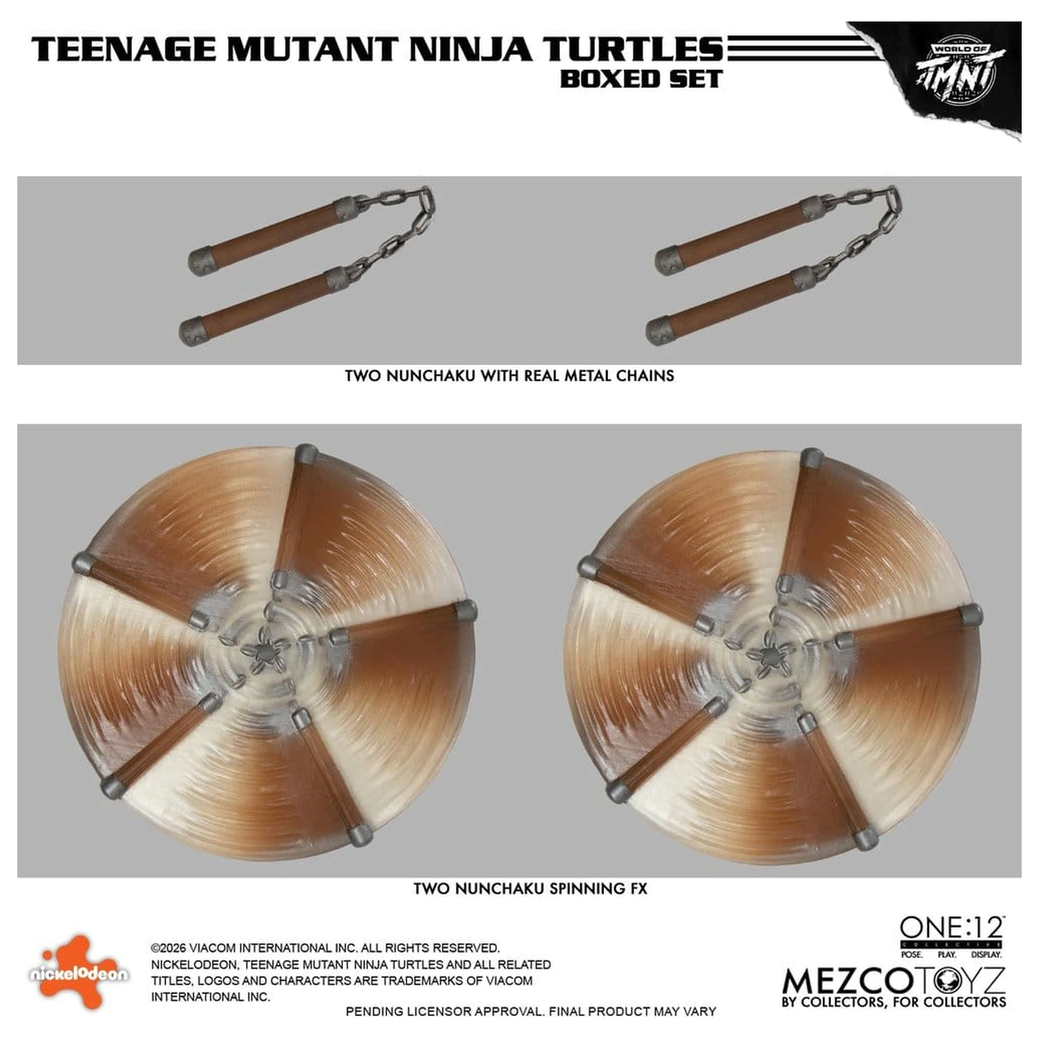 Teenage Mutant Ninja Turtles One:12 Collective Action Figuren 1/12 Boxed Set 17 cm Produktfoto