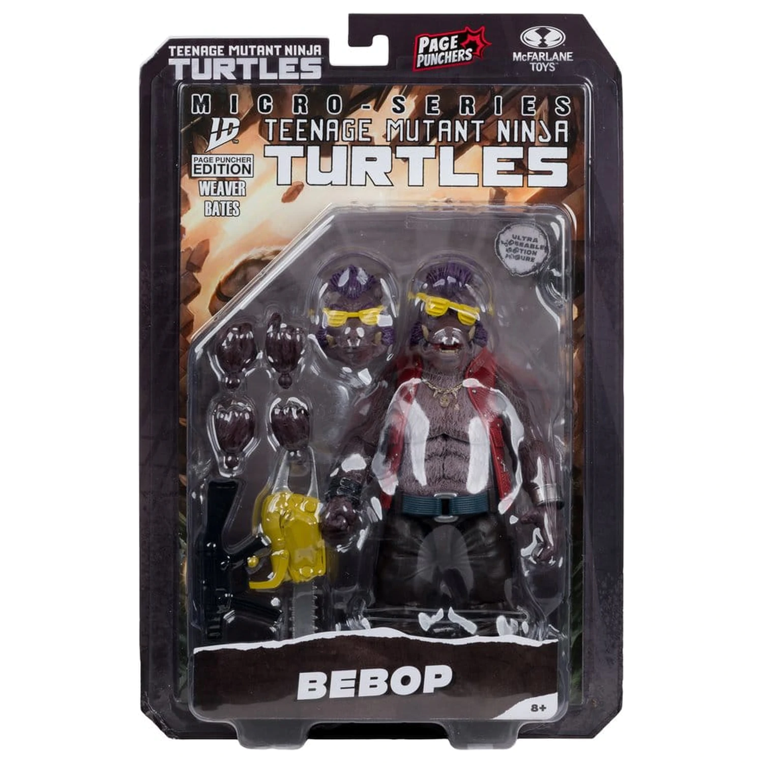 Teenage Mutant Ninja Turtles Page Punchers Actionfigur Bebop 16 cm Produktfoto