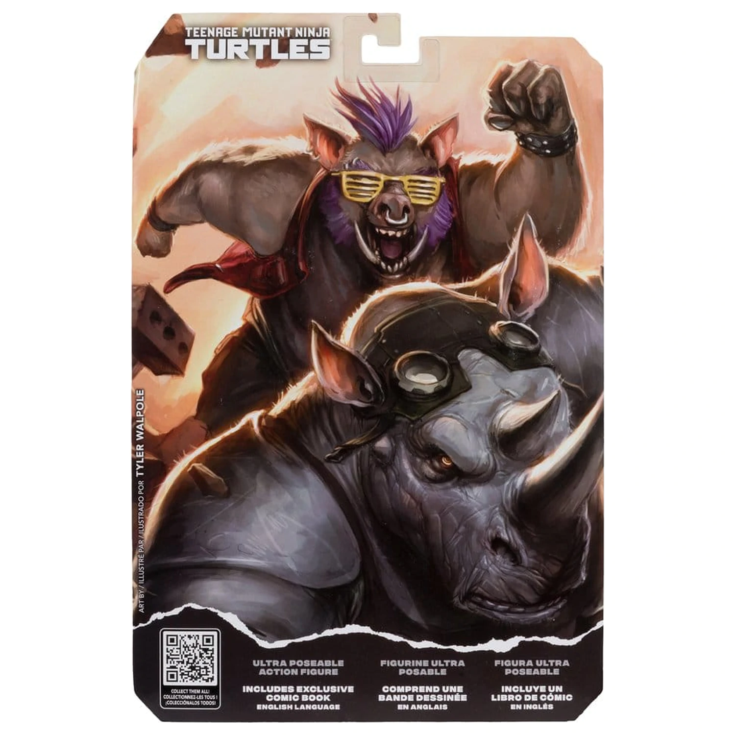 Teenage Mutant Ninja Turtles Page Punchers Actionfigur Bebop 16 cm Produktfoto