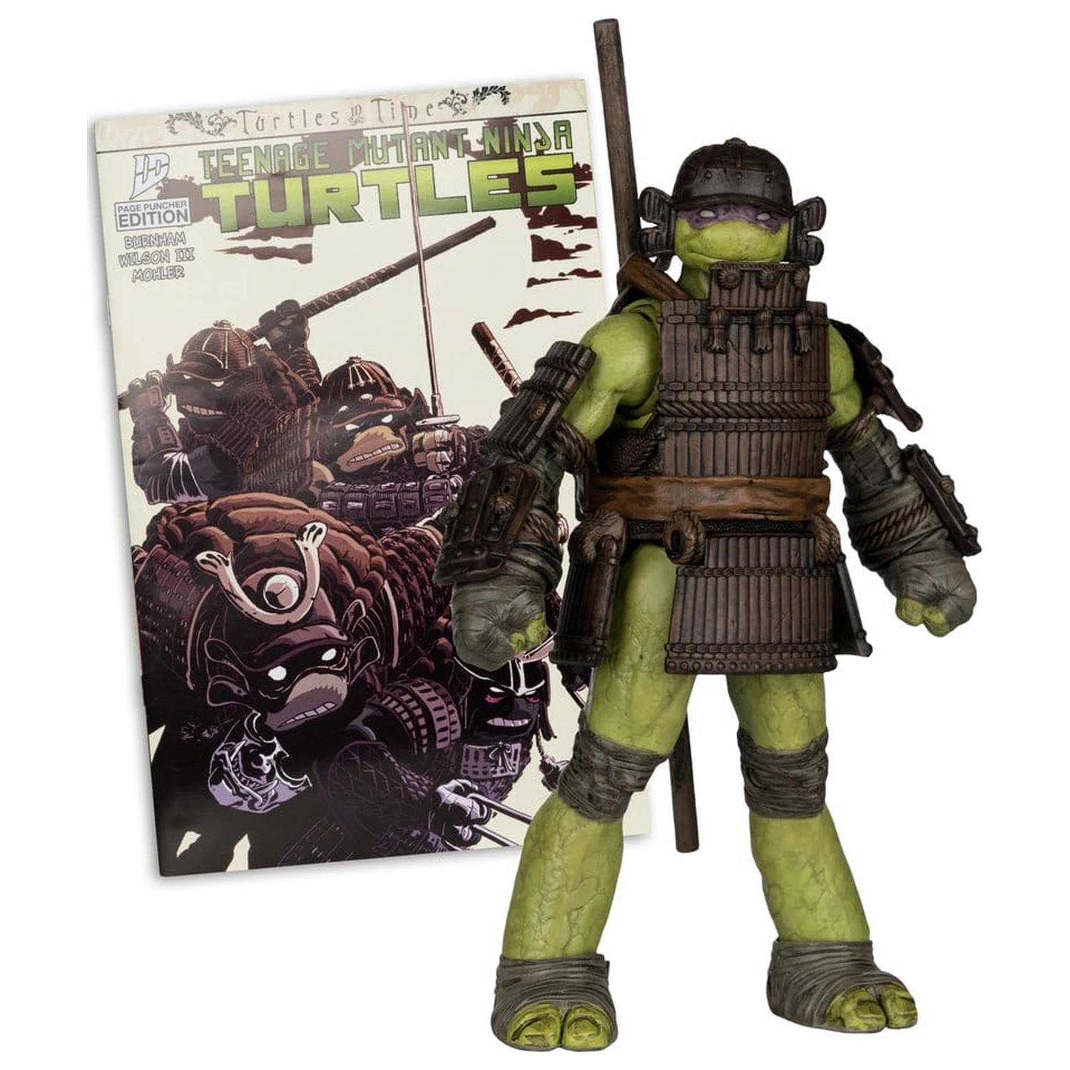 Teenage Mutant Ninja Turtles Page Punchers Actionfigur Donatello (Turtles in Time) 13 cm Produktfoto