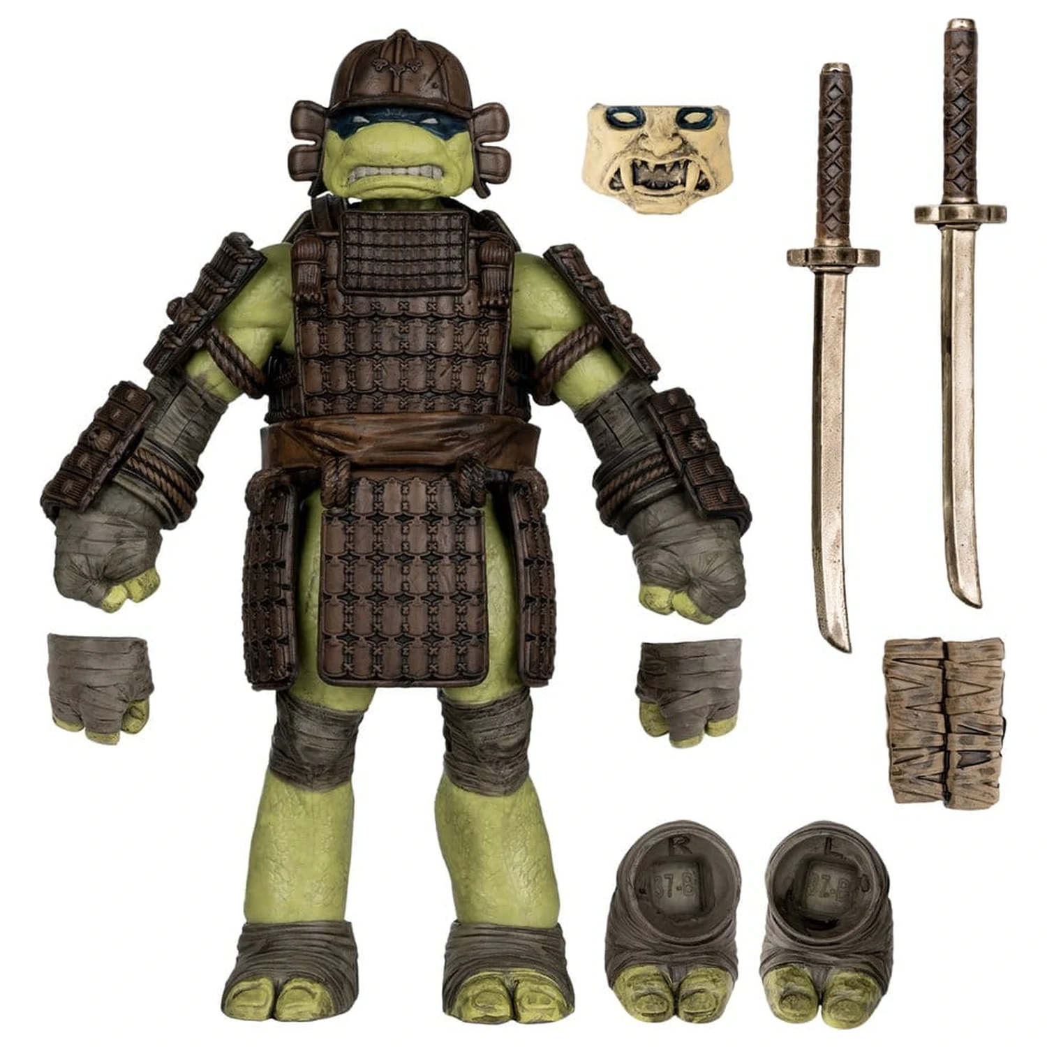 Teenage Mutant Ninja Turtles Page Punchers Actionfigur Leonardo (Turtles in Time) 13 cm Produktfoto