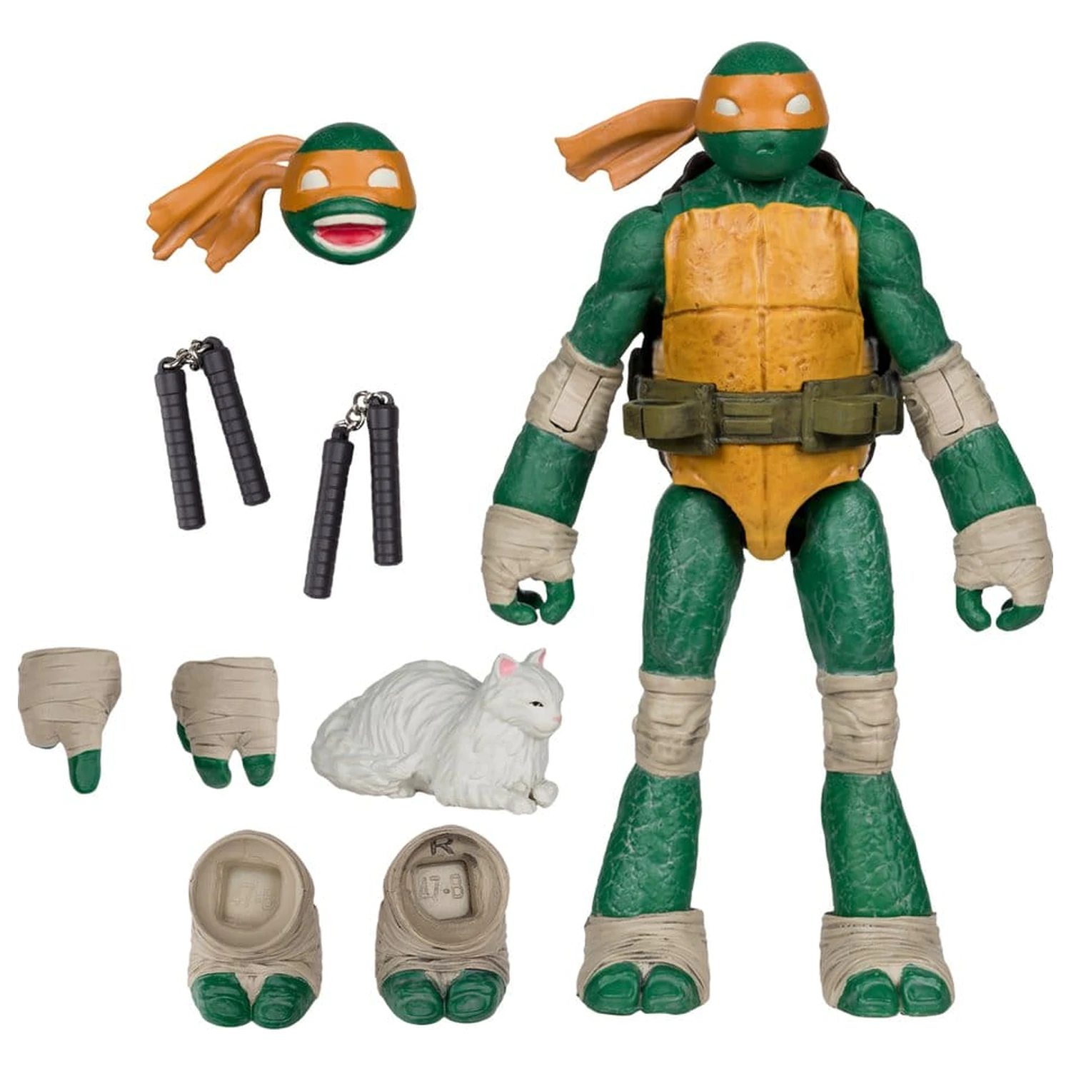 Teenage Mutant Ninja Turtles Page Punchers Action-Figur Michelangelo 13 cm Produktfoto