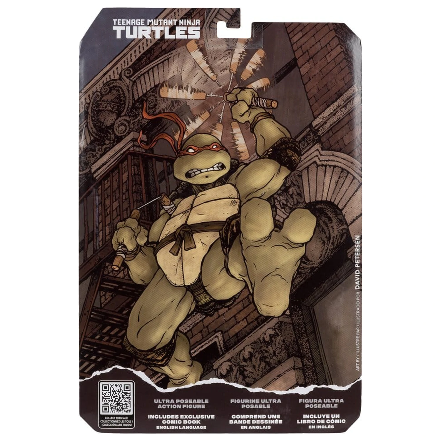 Teenage Mutant Ninja Turtles Page Punchers Action-Figur Michelangelo 13 cm Produktfoto