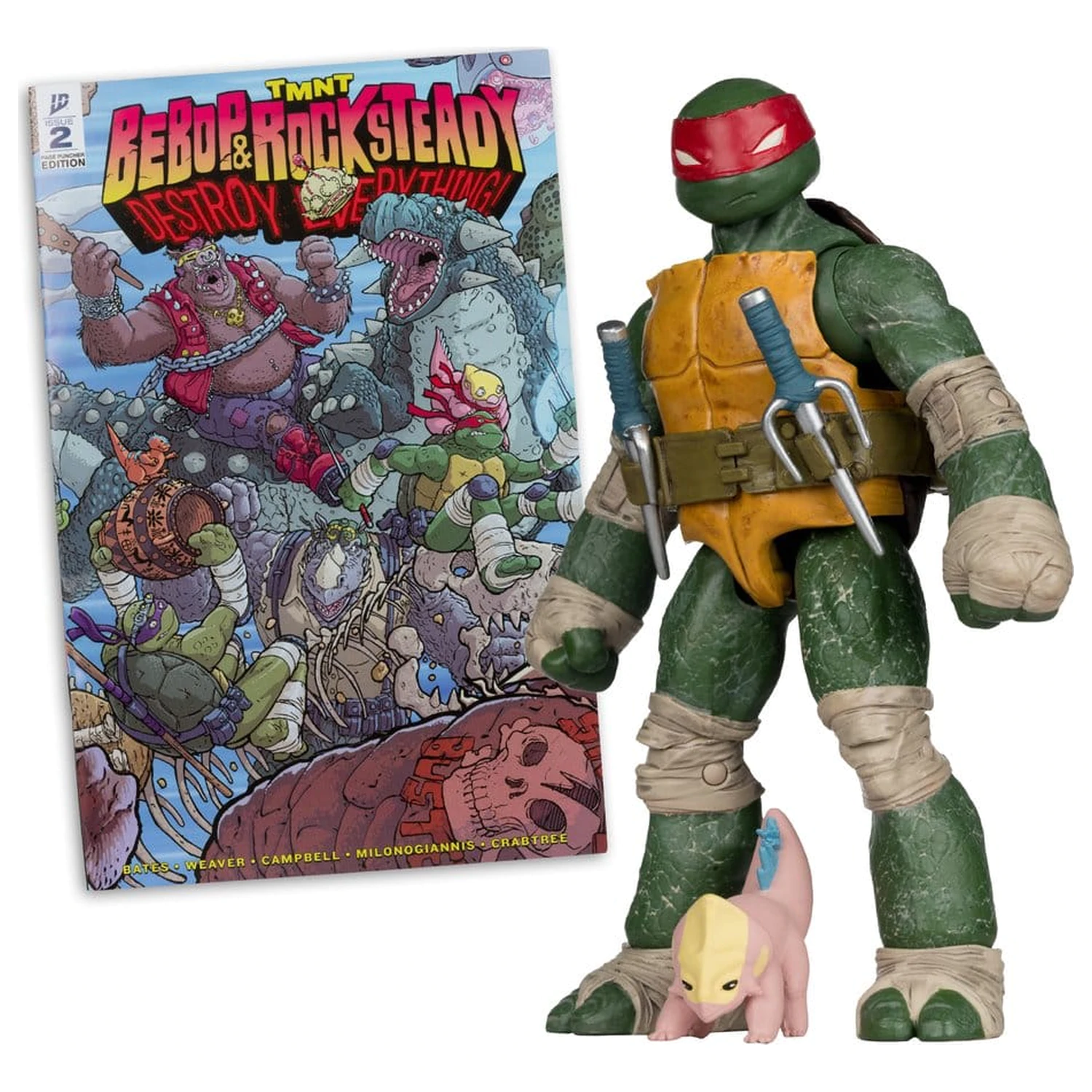 Teenage Mutant Ninja Turtles Page Punchers Action-Figur Raphael 13 cm Produktfoto