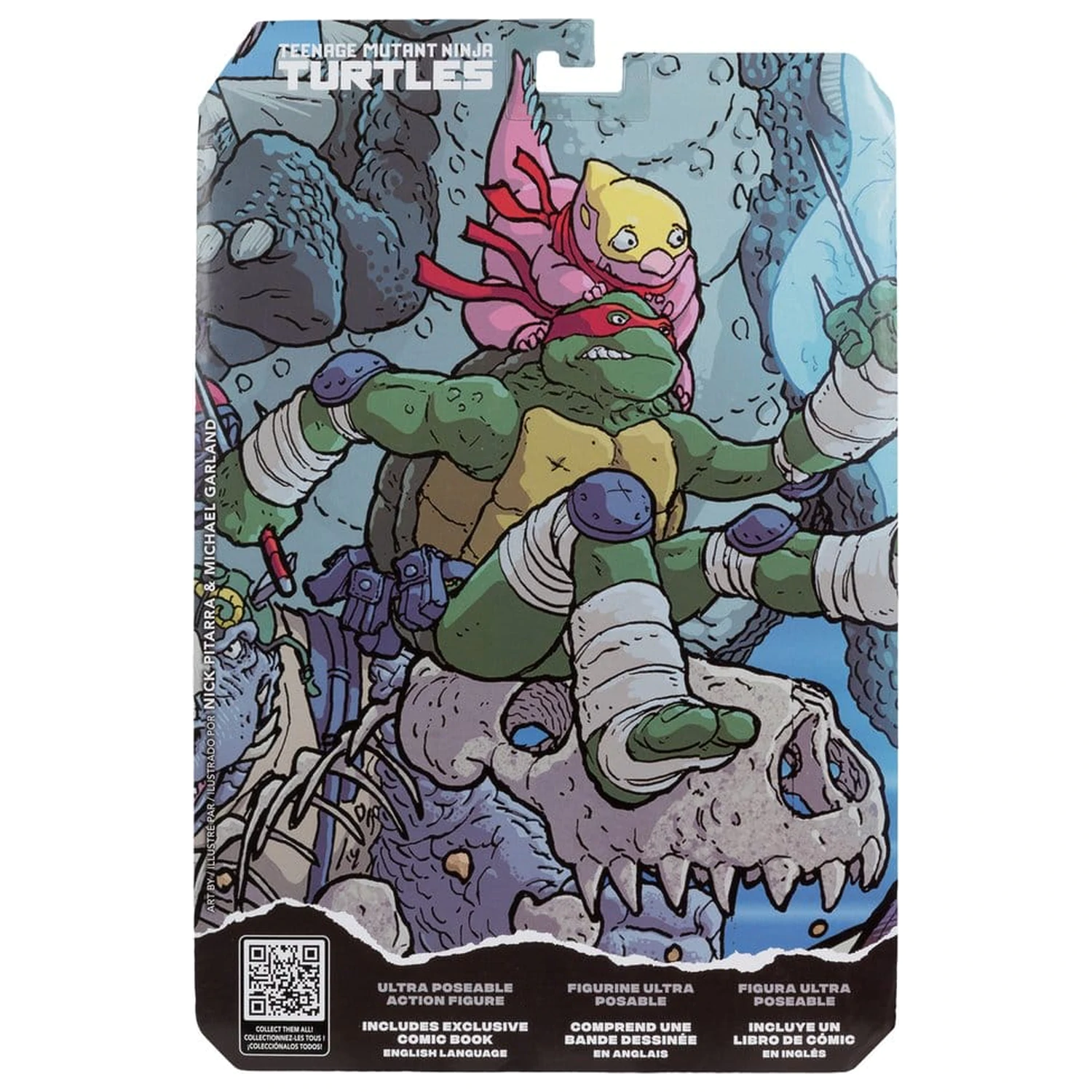 Teenage Mutant Ninja Turtles Page Punchers Action-Figur Raphael 13 cm Produktfoto