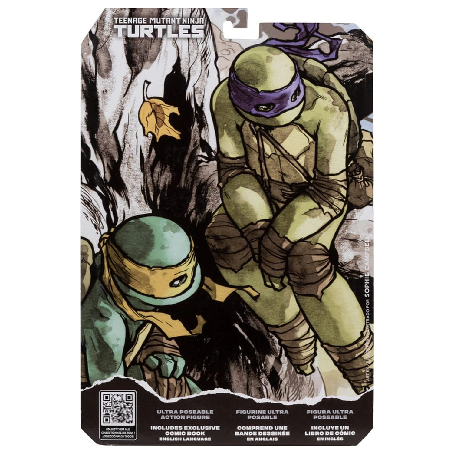 Teenage Mutant Ninja Turtles Page Punchers Actionfigur Donatello 13 cm Produktfoto