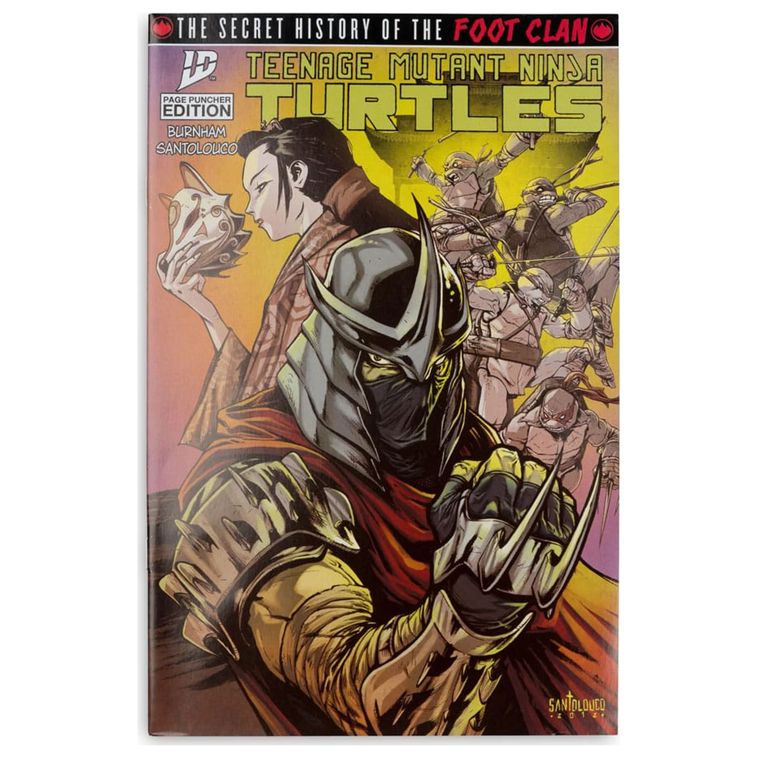 Teenage Mutant Ninja Turtles Page Punchers Action Figur Foot Soldier 14 cm Produktfoto