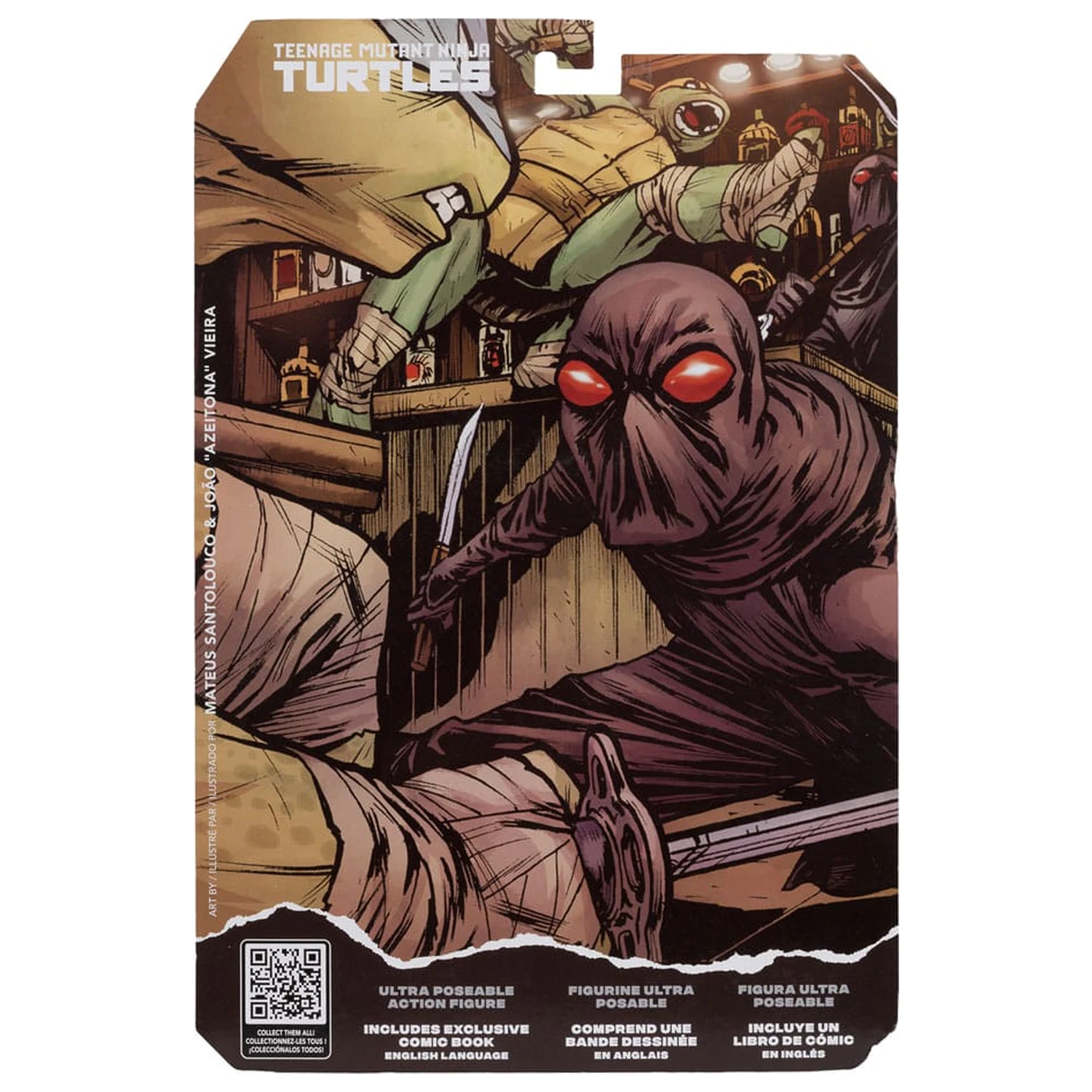 Teenage Mutant Ninja Turtles Page Punchers Action Figur Foot Soldier 14 cm Produktfoto