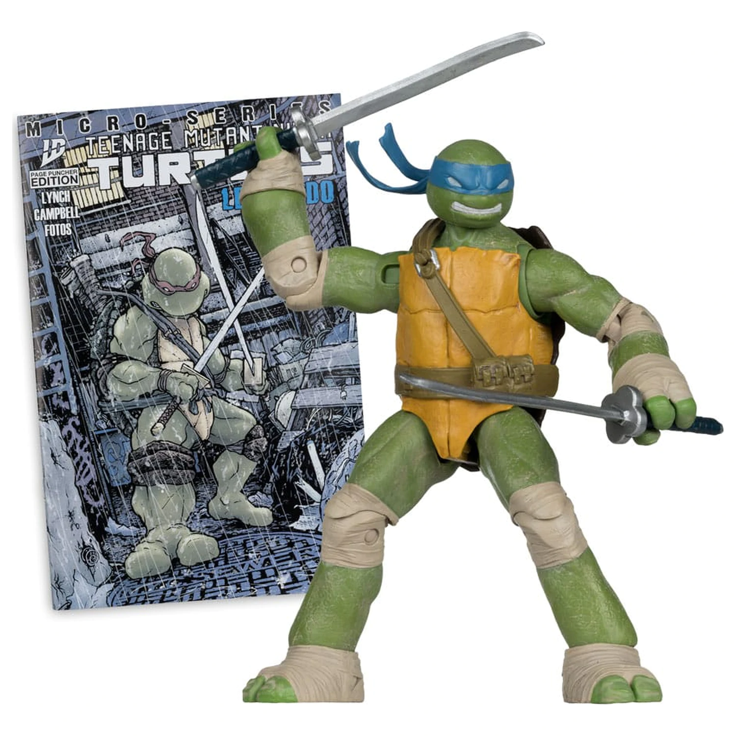 Teenage Mutant Ninja Turtles Page Punchers Action-Figur Leonardo 13 cm Produktfoto