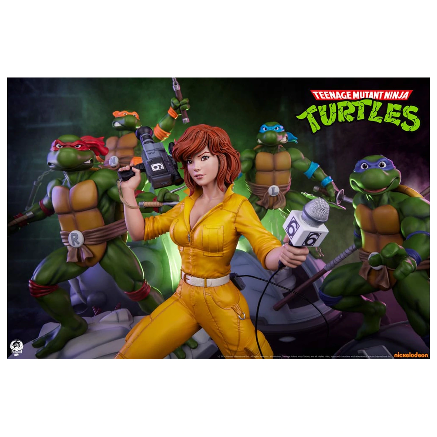 Teenage Mutant Ninja Turtles Premier Series Statue 1/4 April O'Neil 46 cm Produktfoto