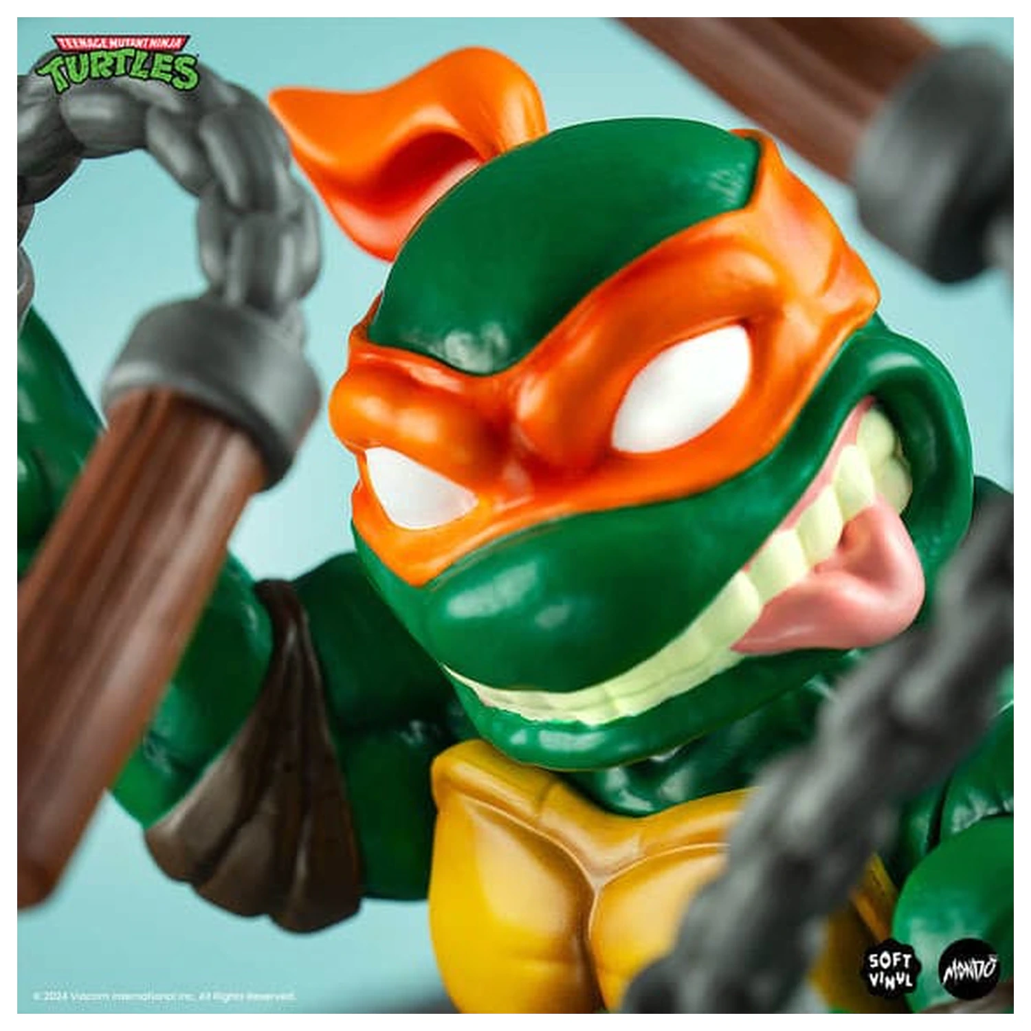 Teenage Mutant Ninja Turtles Weich-Vinyl-Figur Michelangelo 20 cm Produktfoto