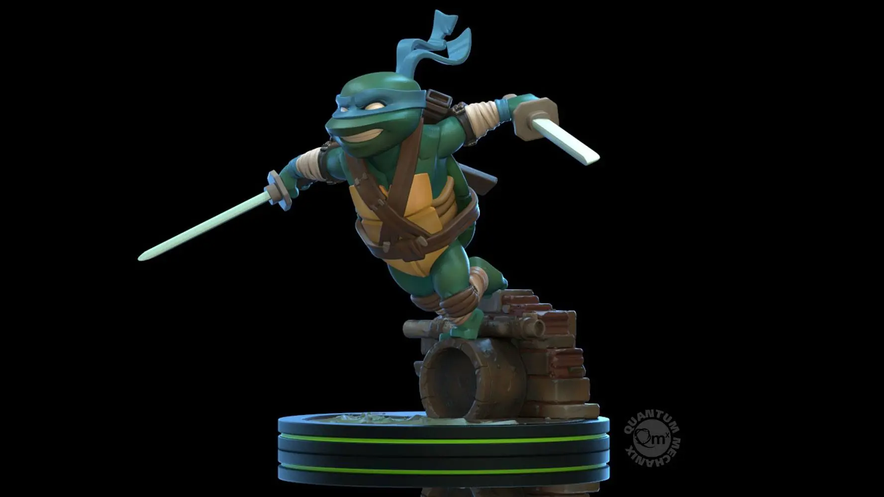 Teenage Mutant Ninja Turtles Q-Fig Figur Leonardo 13 cm Produktfoto