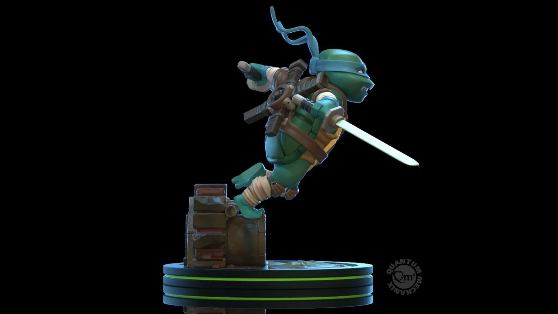 Teenage Mutant Ninja Turtles Q-Fig Figur Leonardo 13 cm Produktfoto