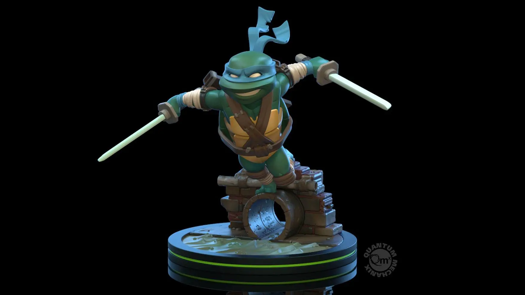 Teenage Mutant Ninja Turtles Q-Fig Figur Leonardo 13 cm Produktfoto