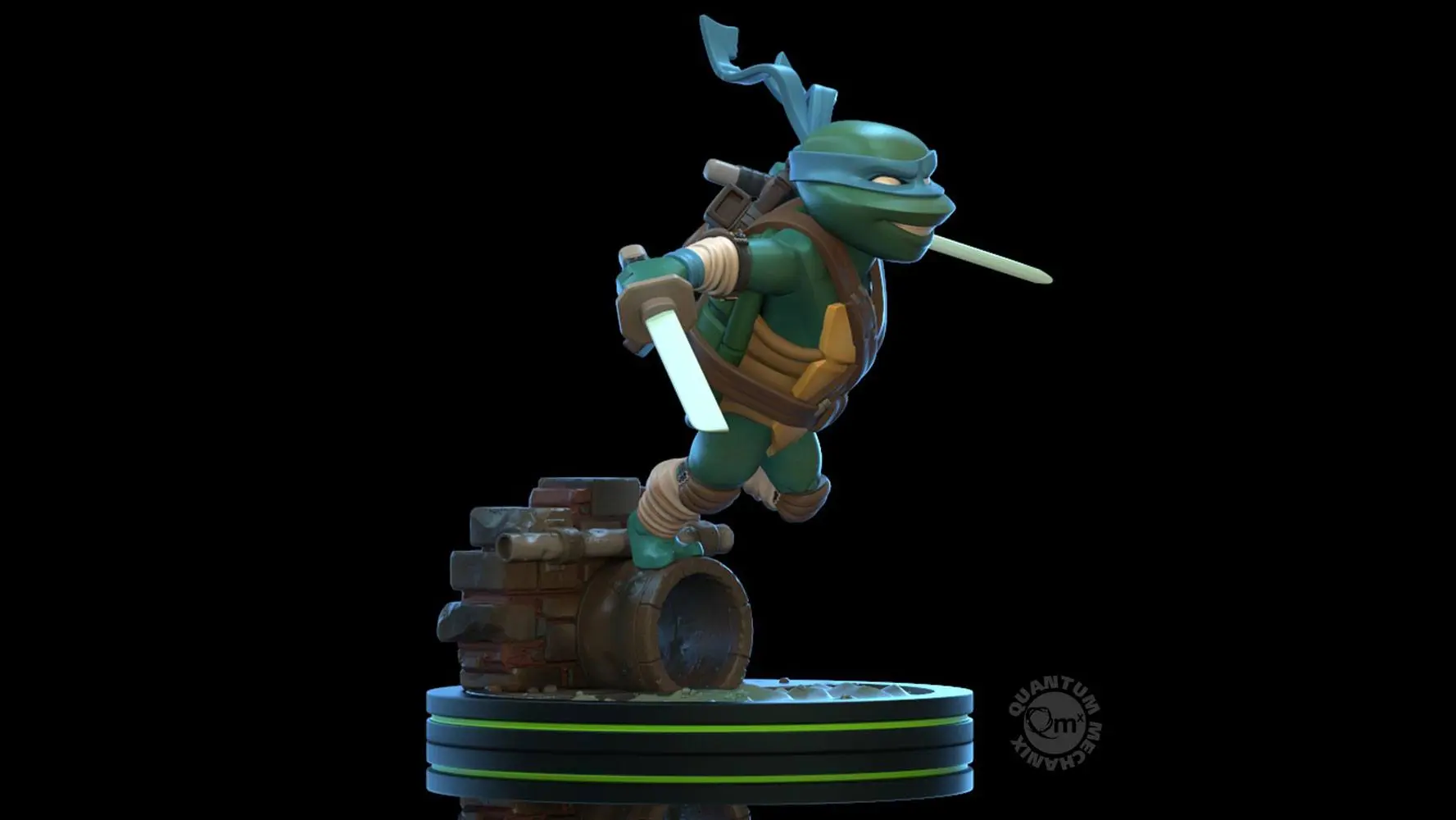 Teenage Mutant Ninja Turtles Q-Fig Figur Leonardo 13 cm Produktfoto