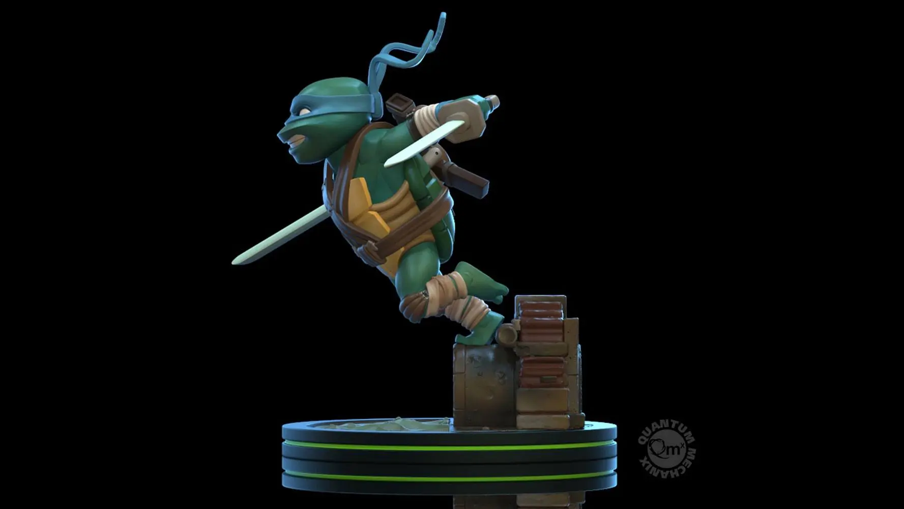 Teenage Mutant Ninja Turtles Q-Fig Figur Leonardo 13 cm Produktfoto