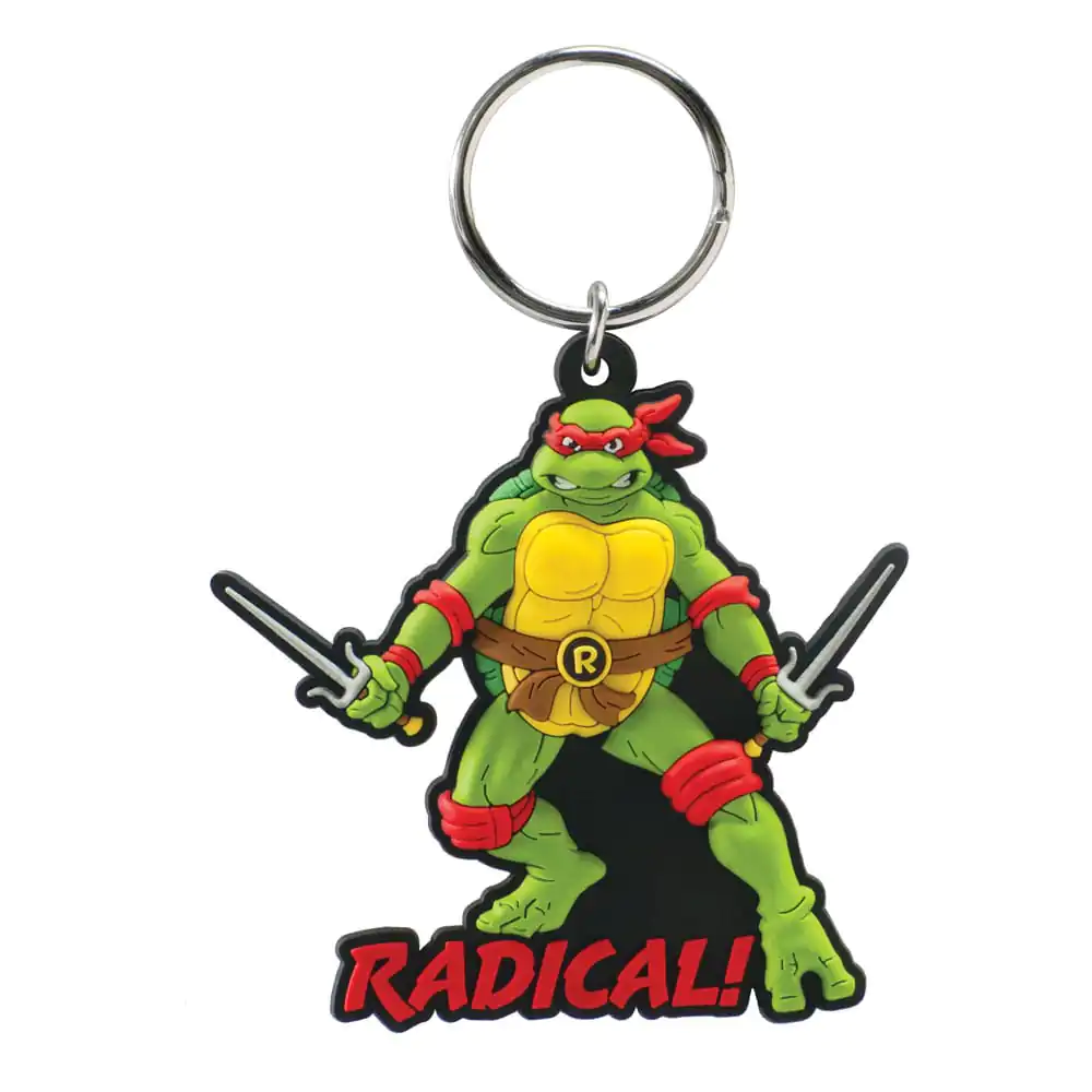 Teenage Mutant Ninja Turtles Soft Touch PVC Taschenclip Raphael Produktfoto
