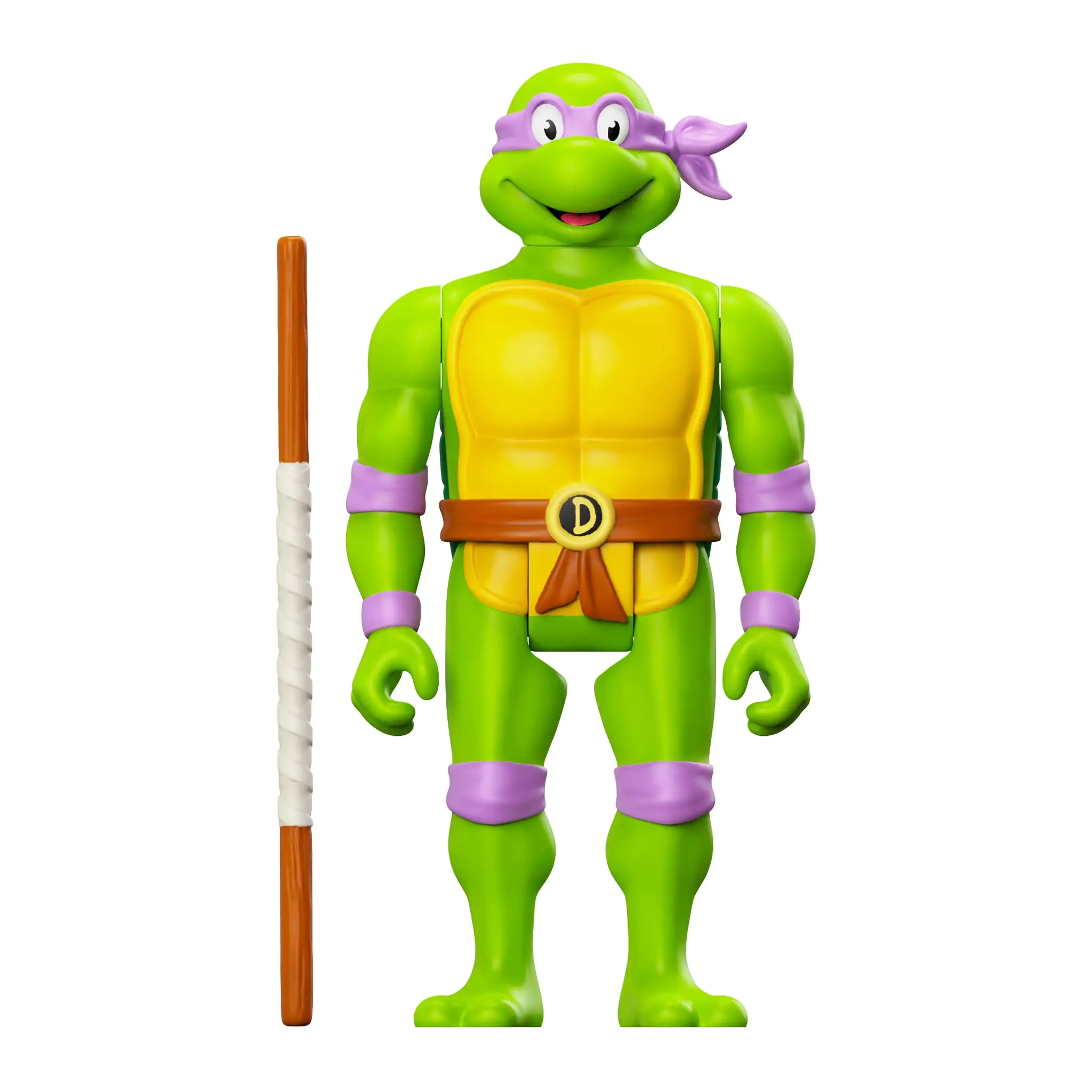 Teenage Mutant Ninja Turtles  ReAction Actionfigur Donatello 10 cm termékfotó
