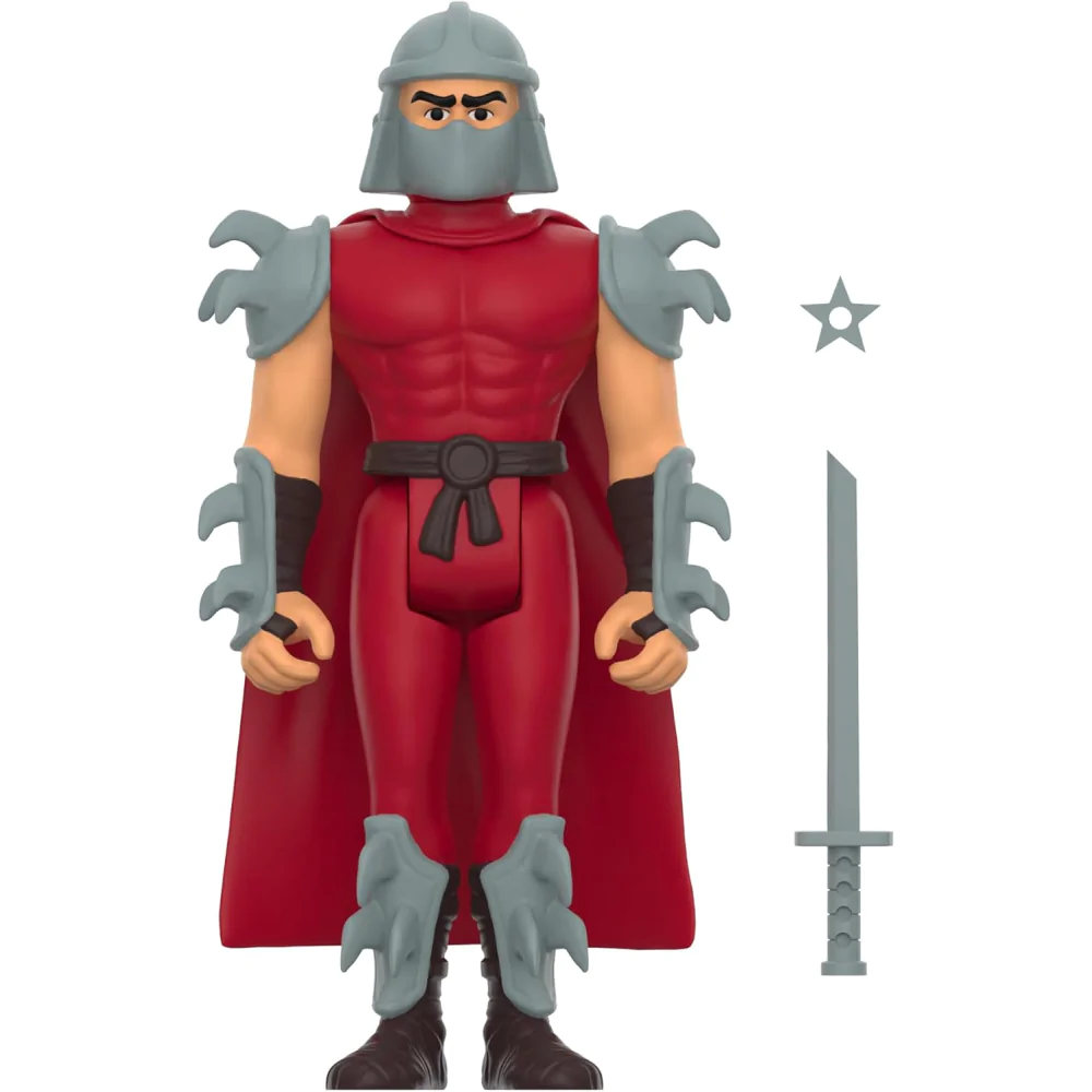 Teenage Mutant Ninja Turtles ReAction Actionfigur Wave 11 Shredder (Comic Color) 10 cm Produktfoto