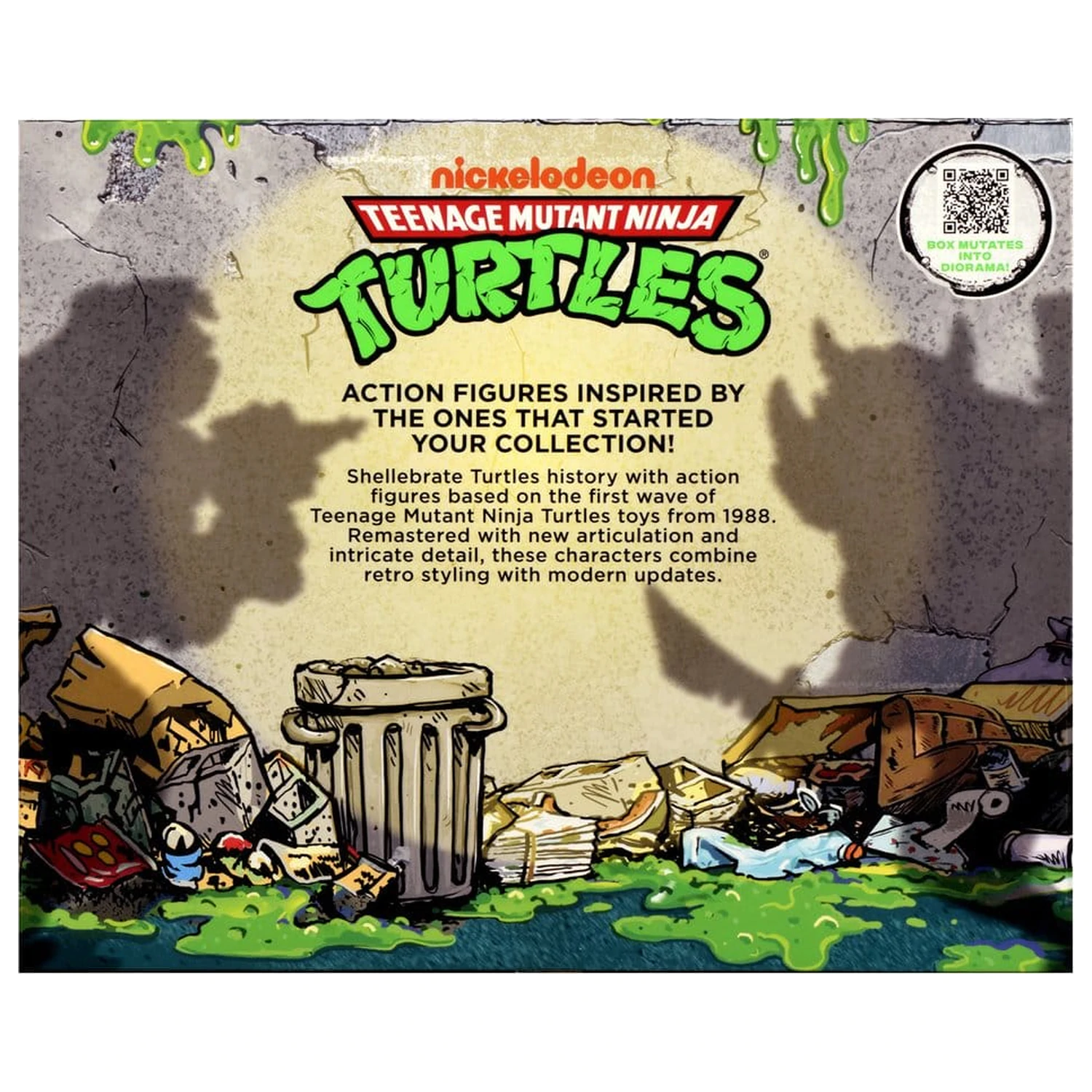 Teenage Mutant Ninja Turtles: Remastered Action-Figuren Raphael gegen Rocksteady Produktfoto