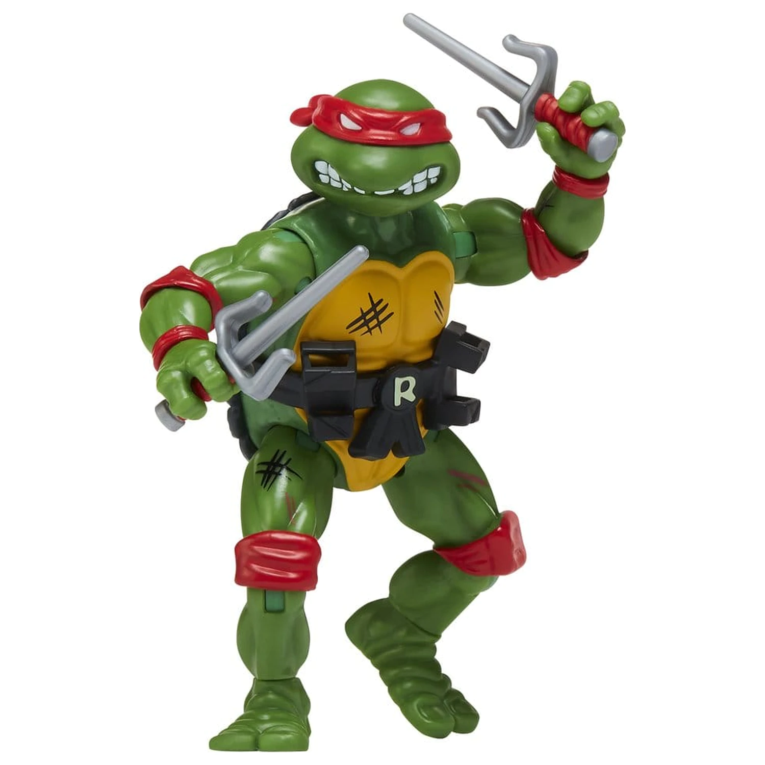 Teenage Mutant Ninja Turtles: Remastered Action-Figuren Raphael gegen Rocksteady Produktfoto