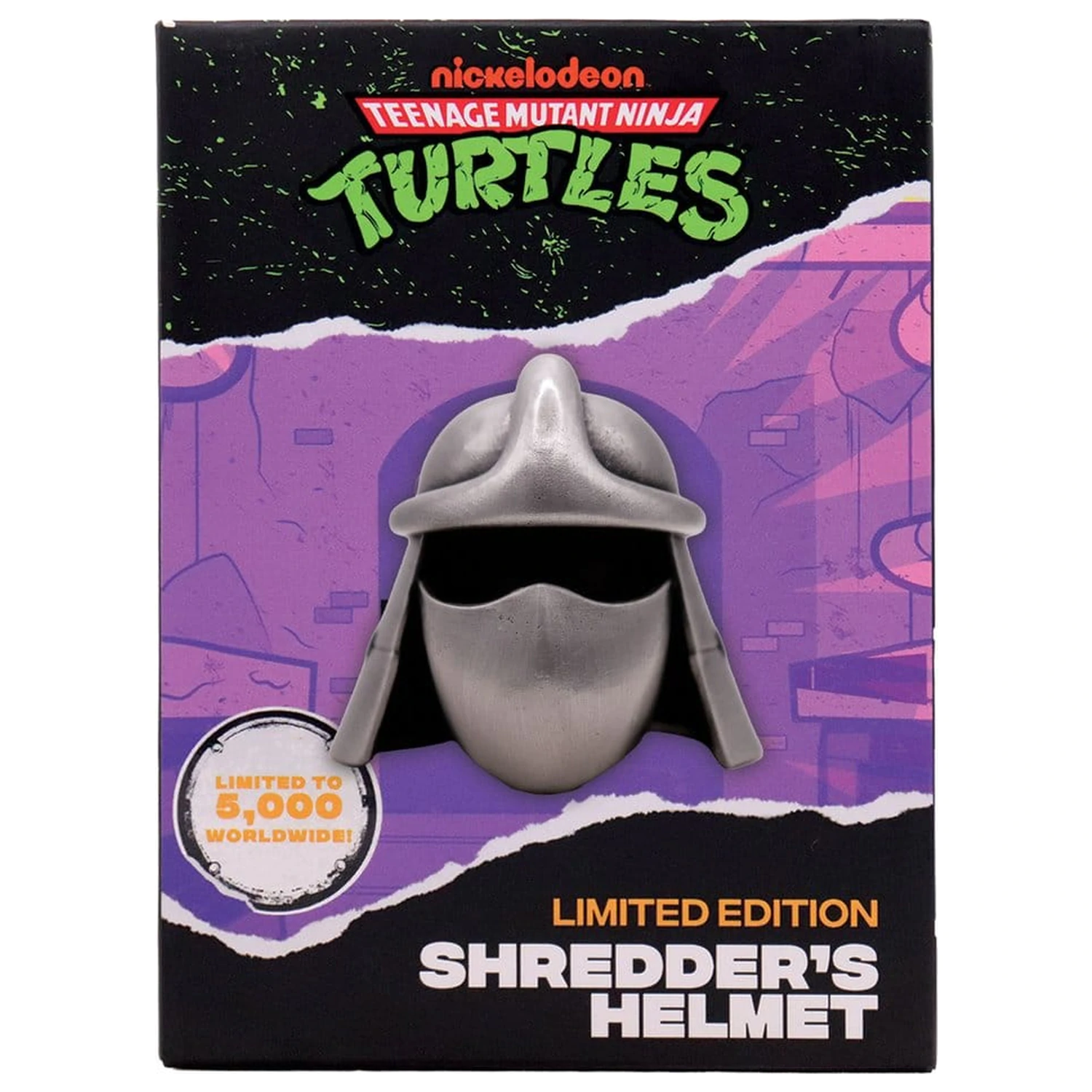 Teenage Mutant Ninja Turtles Replica Shredder's Helmet Miniatur Limitierte Edition 8 x 7 x 7 cm Produktfoto