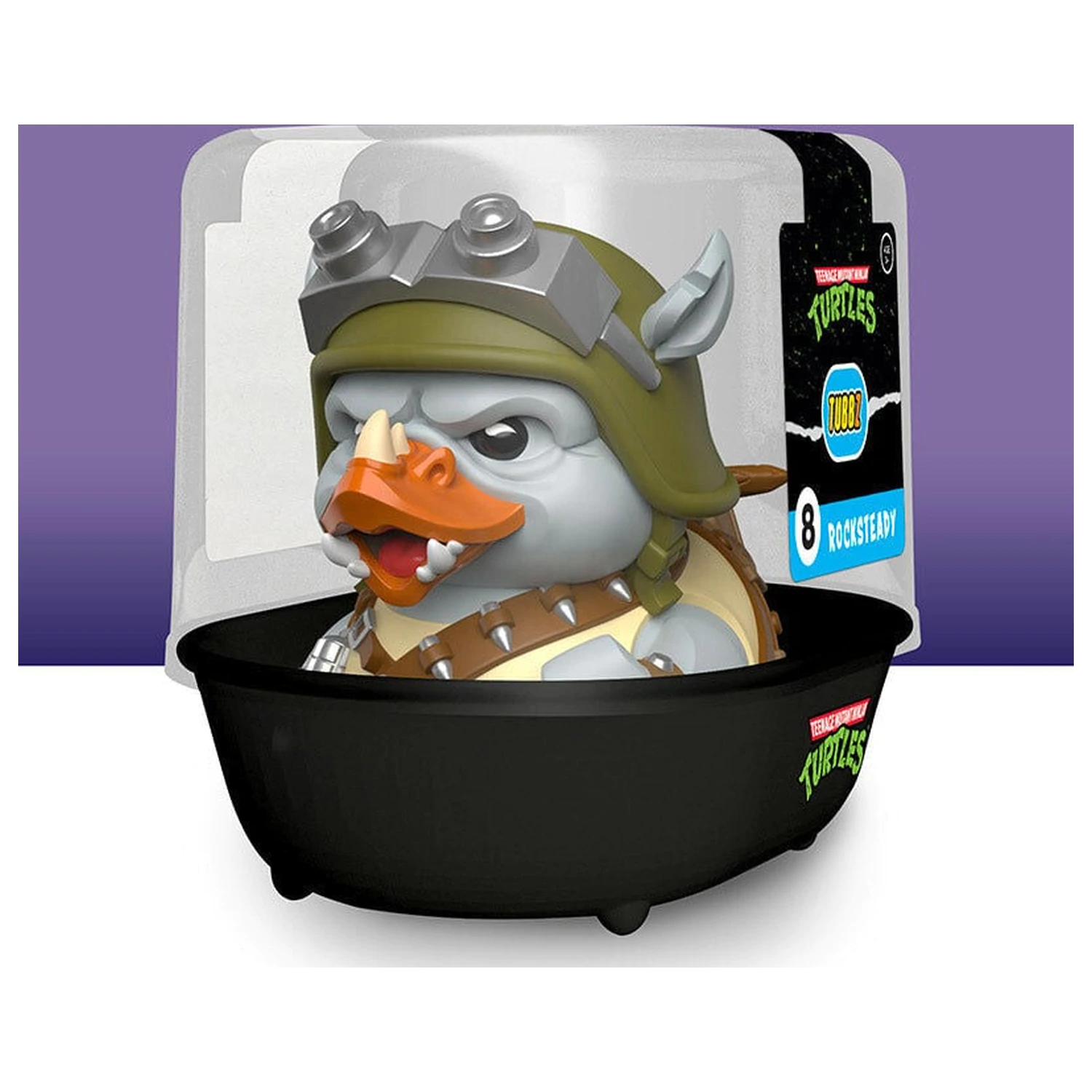 Teenage Mutant Ninja Turtles Rocksteady Tubbz Figur 9cm Produktfoto