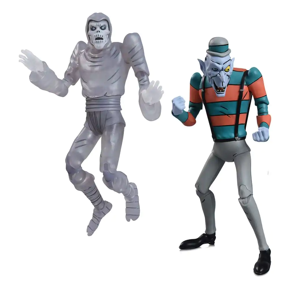 Teenage Mutant Ninja Turtles: Saturday Morning Adventures Action Figure 2er-Pack Creepy Eddie & Shibano-Sama 17 cm Produktfoto