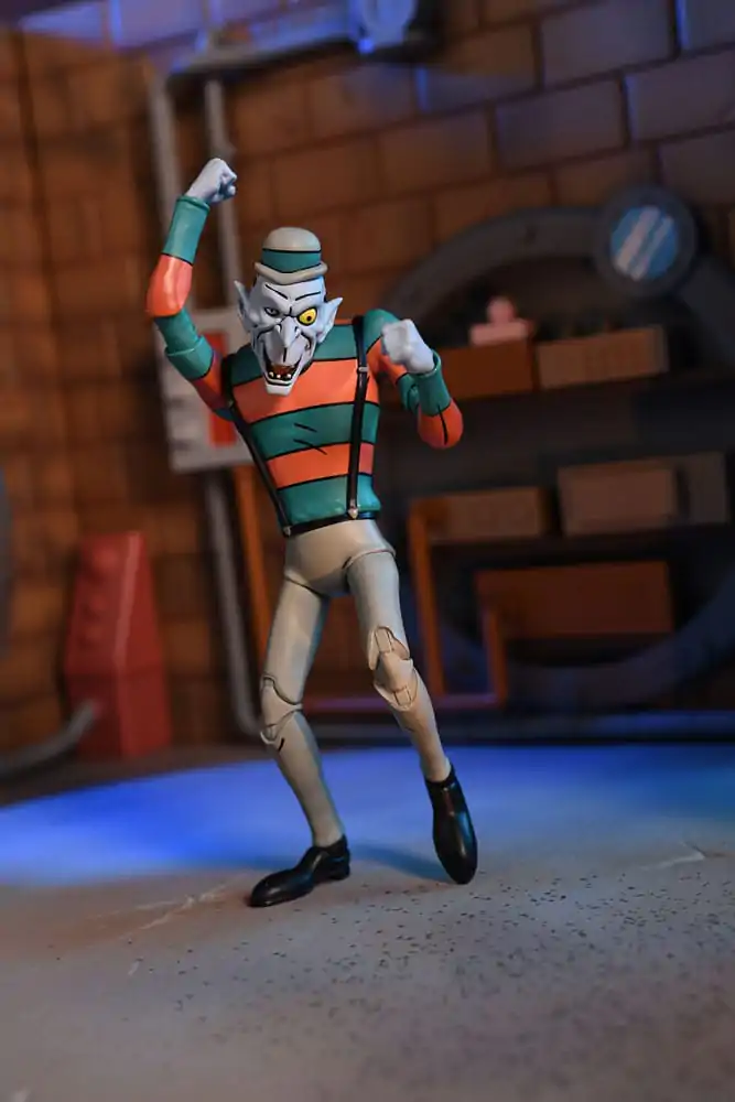 Teenage Mutant Ninja Turtles: Saturday Morning Adventures Action Figure 2er-Pack Creepy Eddie & Shibano-Sama 17 cm Produktfoto
