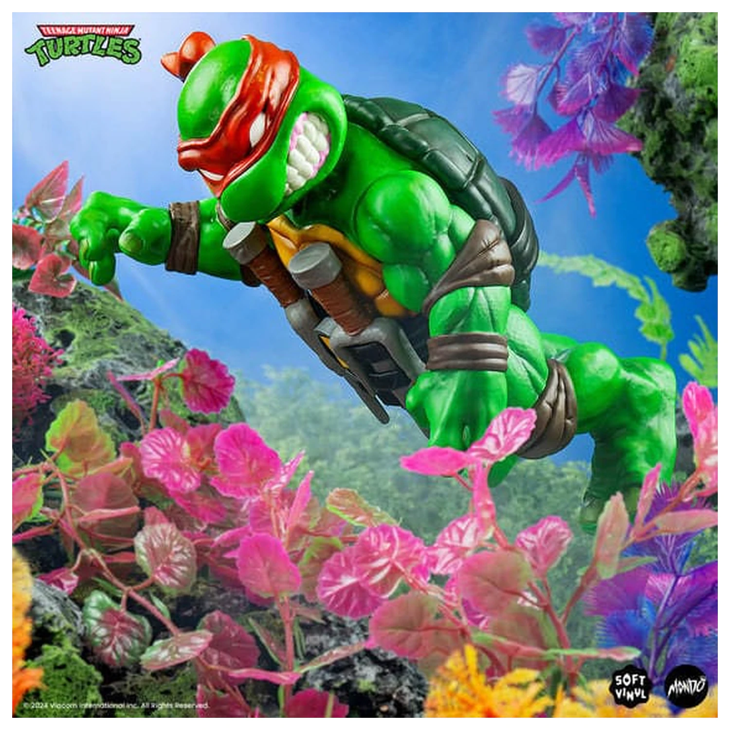 Teenage Mutant Ninja Turtles Weich-Vinyl-Figur Raphael 20 cm Produktfoto