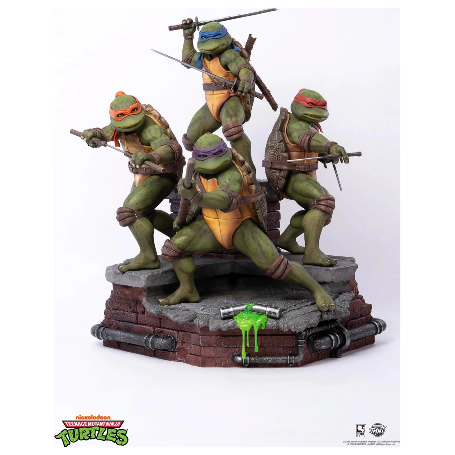 Teenage Mutant Ninja Turtles Statuer Film Diorama 1/6 51 Zentimeter Produktfoto