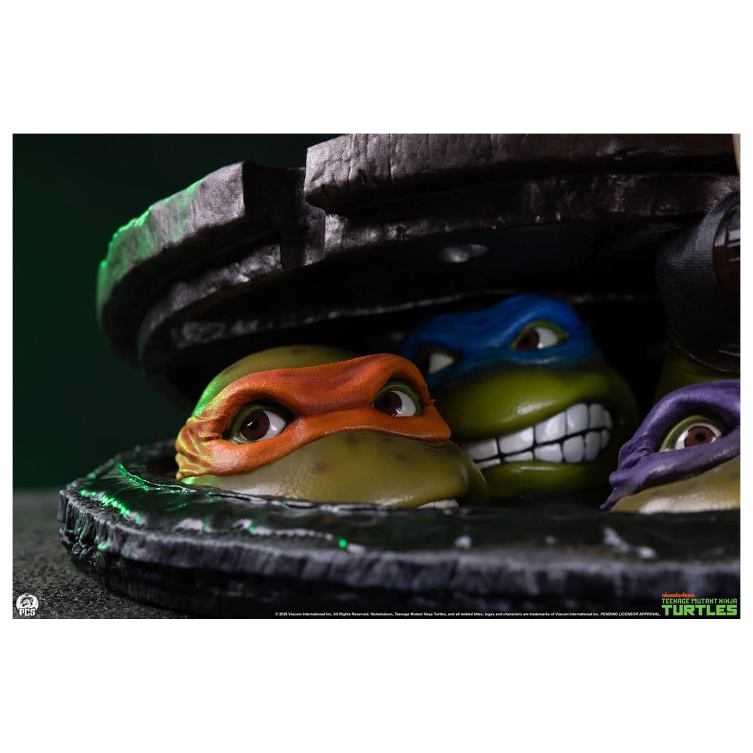 Teenage Mutant Ninja Turtles Tabletop 1/4 Untergrund 11 cm Produktfoto