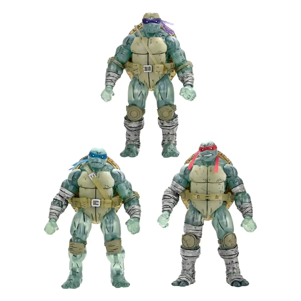 Teenage Mutant Ninja Turtles (The Last Ronin) Action Figure 3er-Pack Ghost Brothers 18 cm Produktfoto