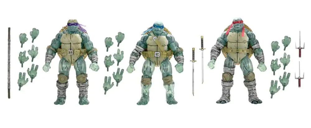 Teenage Mutant Ninja Turtles (The Last Ronin) Action Figure 3er-Pack Ghost Brothers 18 cm Produktfoto