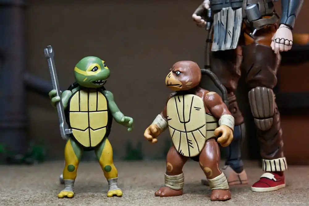 Teenage Mutant Ninja Turtles (The Last Ronin The Lost Years) Actionfigur Grammy April with Baby Yi & Moja 18 cm Produktfoto