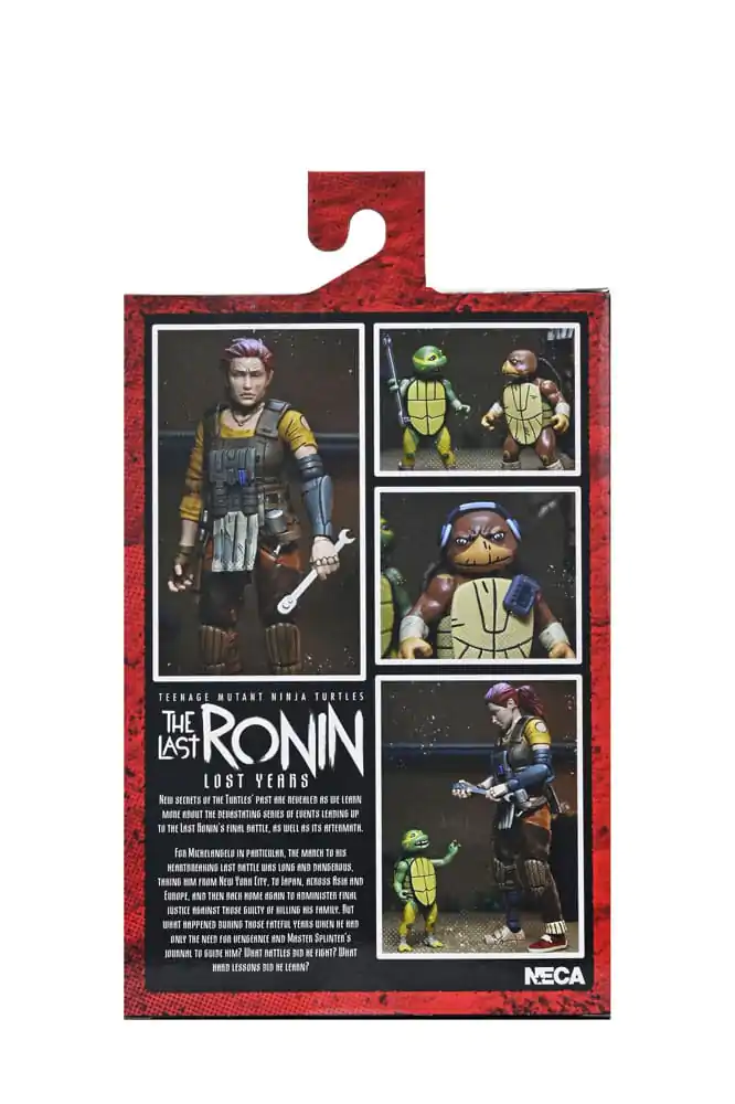 Teenage Mutant Ninja Turtles (The Last Ronin The Lost Years) Actionfigur Grammy April with Baby Yi & Moja 18 cm Produktfoto