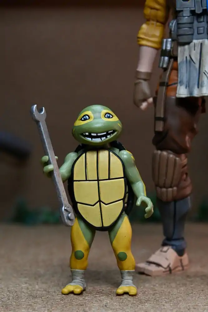 Teenage Mutant Ninja Turtles (The Last Ronin The Lost Years) Actionfigur Grammy April with Baby Yi & Moja 18 cm Produktfoto