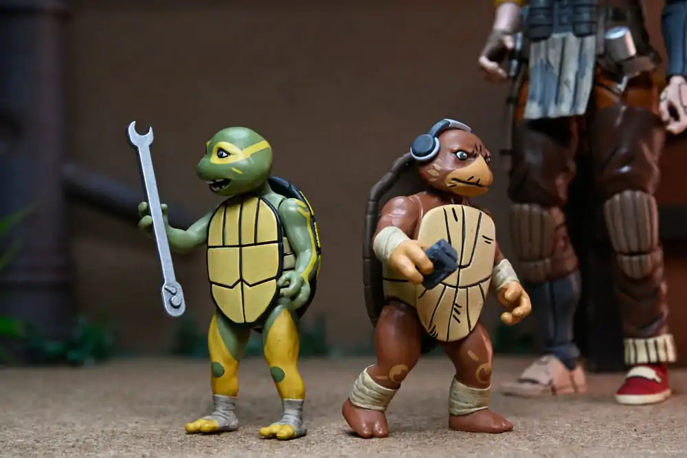 Teenage Mutant Ninja Turtles (The Last Ronin The Lost Years) Actionfigur Grammy April with Baby Yi & Moja 18 cm Produktfoto