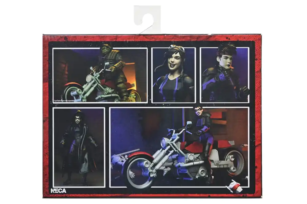 Teenage Mutant Ninja Turtles (The Last Ronin The Lost Years) Actionfigur Casey Marie with Last Ronin Motorcycle 18 cm Produktfoto