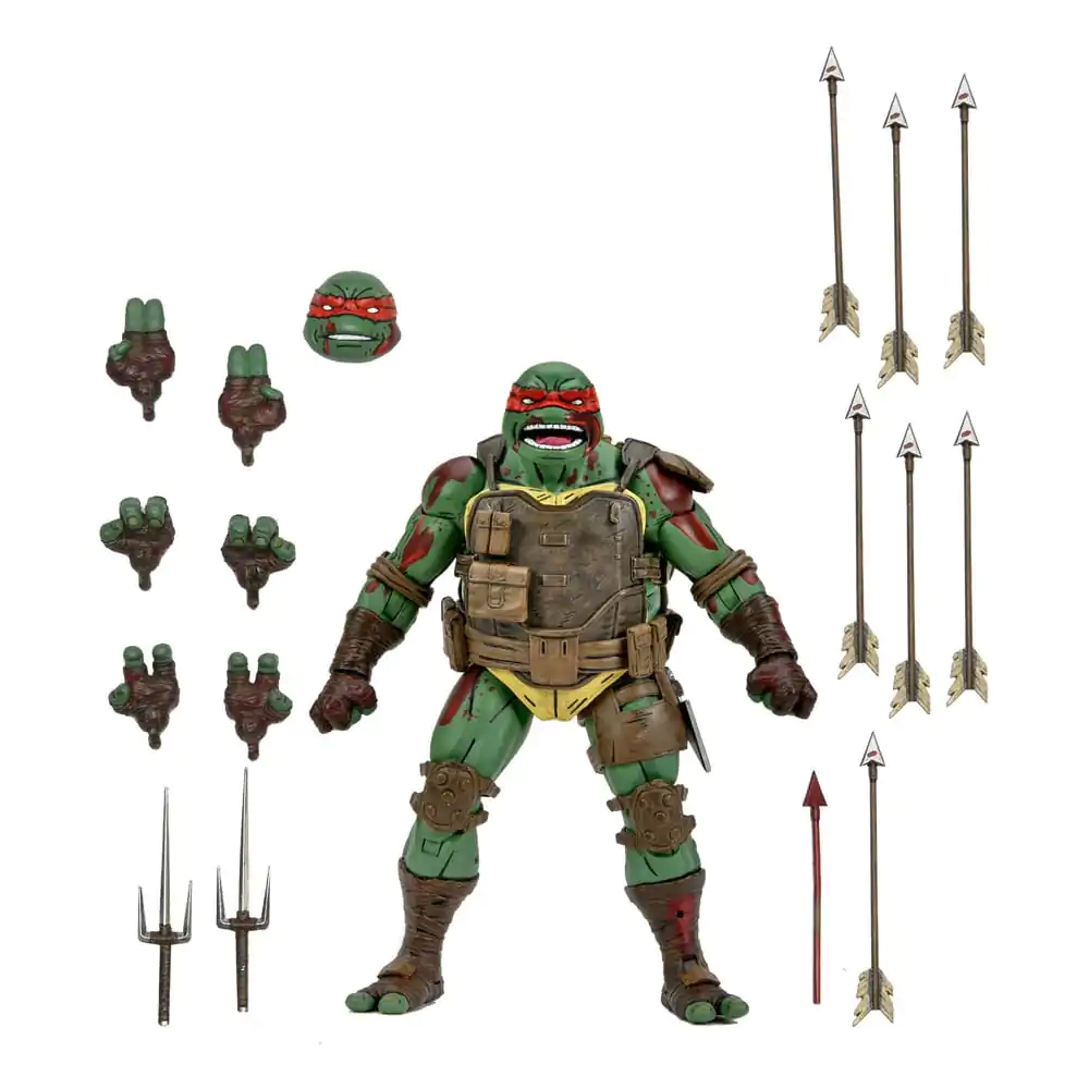 Teenage Mutant Ninja Turtles The Last Ronin Actionfigur Ultimate First to Fall Raphael 18 cm termékfotó