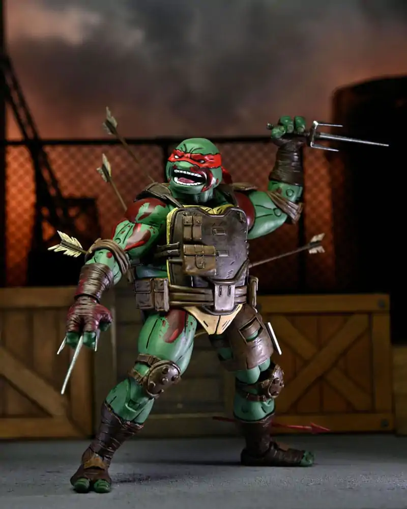 Teenage Mutant Ninja Turtles The Last Ronin Actionfigur Ultimate First to Fall Raphael 18 cm termékfotó