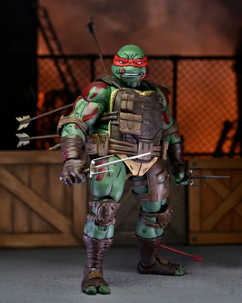 Teenage Mutant Ninja Turtles The Last Ronin Actionfigur Ultimate First to Fall Raphael 18 cm termékfotó