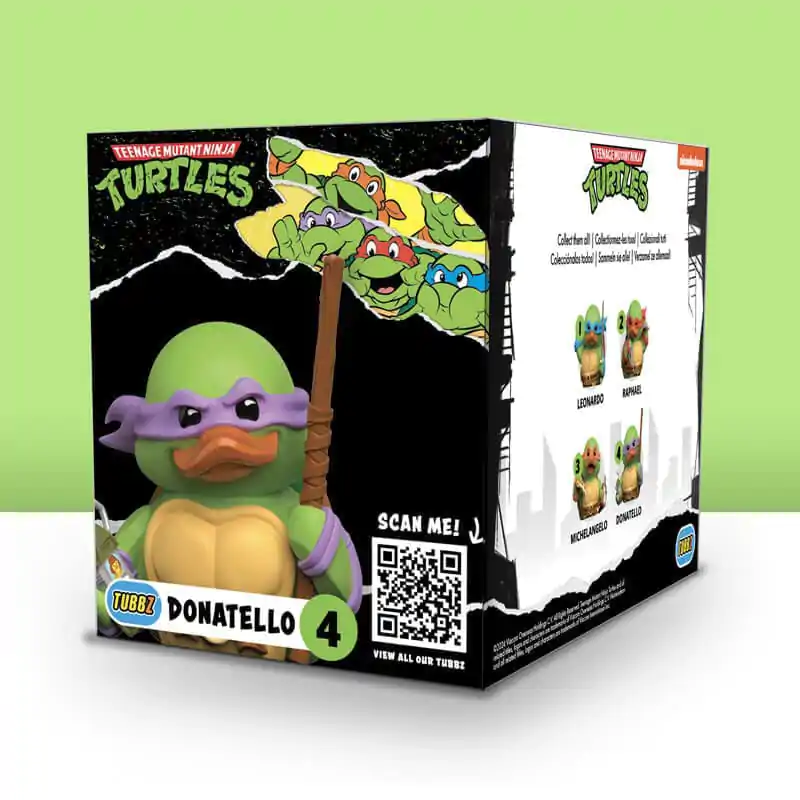 Teenage Mutant Ninja Turtles Tubbz PVC Figur Donatello Boxed Edition 10 cm termékfotó