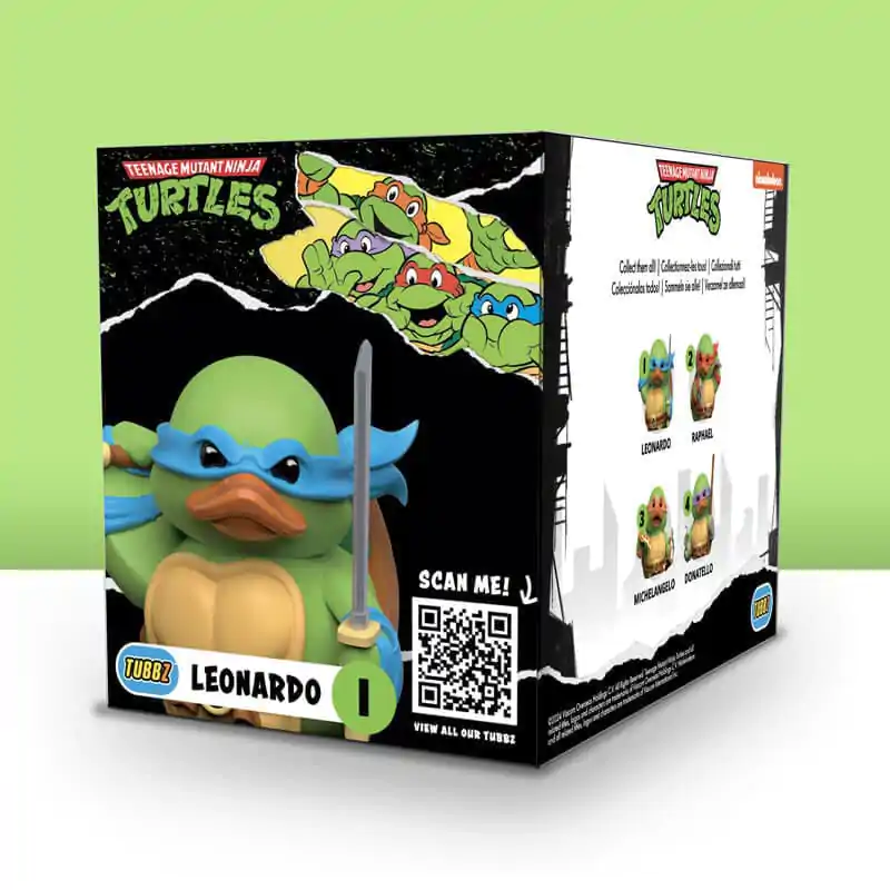 Teenage Mutant Ninja Turtles Tubbz PVC Figur Leonardo Boxed Edition 10 cm Produktfoto