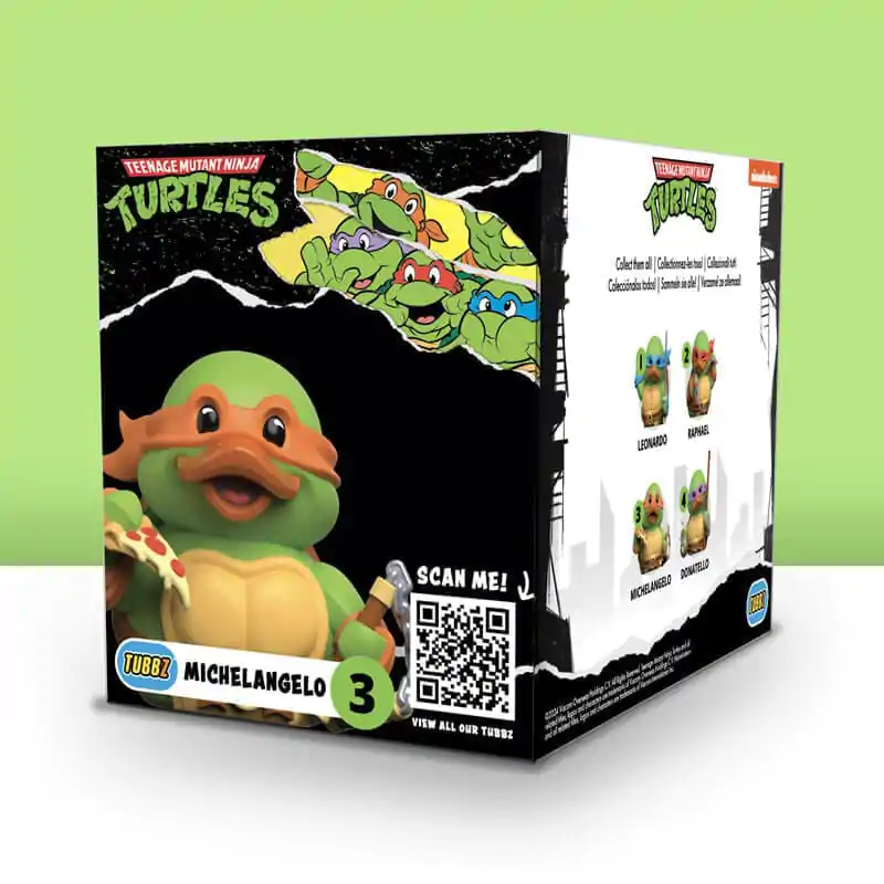 Teenage Mutant Ninja Turtles Tubbz PVC Figur Michelangelo Boxed Edition 10 cm Produktfoto